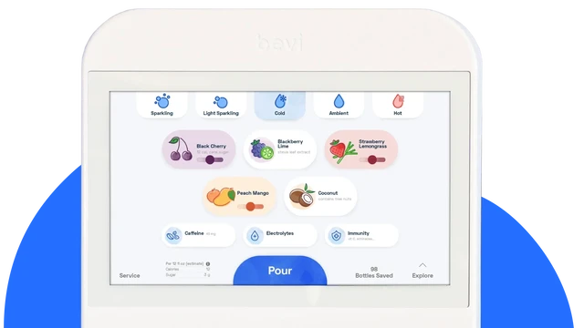Bevi Interface Bevi: The Ultimate Flavored Water Machine | Maumee Valley Group